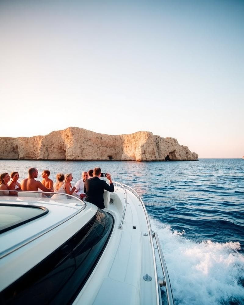 Boat Parties in Folegandros