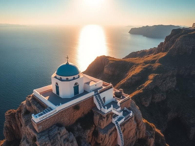 Panagia Church wedding venue in Folegandros